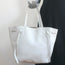 Celine Small Cabas Phantom Tote White Soft Grained Leather Shoulder Bag