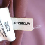 L'Agence Dani 3/4 Sleeve Blouse Dusty Mauve Silk Charmeuse Size Extra Small NEW