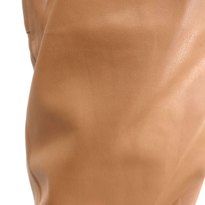 Brochu Walker Tide Faux Leather Tie-Waist Pants Camel Size Medium