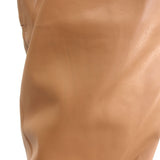 Brochu Walker Tide Faux Leather Tie-Waist Pants Camel Size Medium