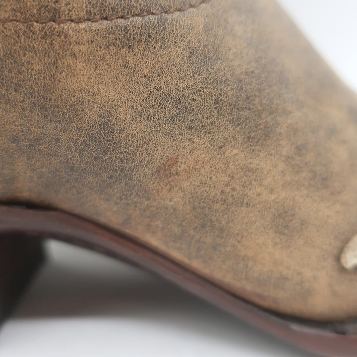 Old Gringo Cowboy Boots Taupe Leather Size 5.5