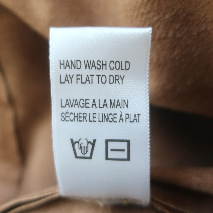Brochu Walker Tide Faux Leather Tie-Waist Pants Camel Size Medium