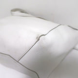 Celine Small Cabas Phantom Tote White Soft Grained Leather Shoulder Bag