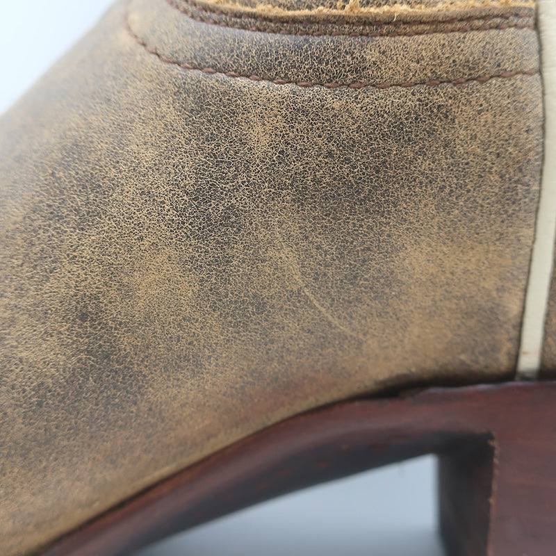 Old Gringo Cowboy Boots Taupe Leather Size 5.5