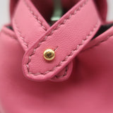 Fendi Mini Peekaboo Bag Pink & Light Blue Leather Crossbody