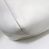 Celine Small Cabas Phantom Tote White Soft Grained Leather Shoulder Bag