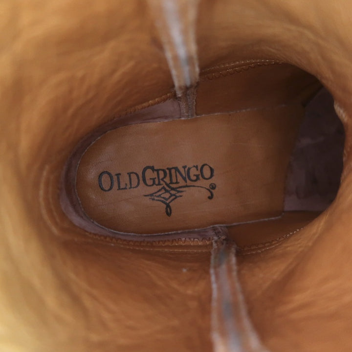 Old Gringo Cowboy Boots Taupe Leather Size 5.5