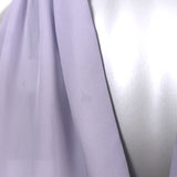 L'Agence Lina Chain-Strap Draped Top Lavender Silk Size Extra Large NEW