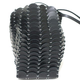 Paco Rabanne Pacoio Tote Black Leather Large Shoulder Bag NEW