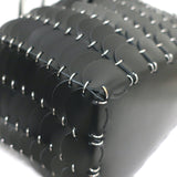 Paco Rabanne Pacoio Tote Black Leather Large Shoulder Bag NEW