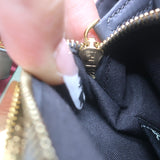 Fendi Mini Peekaboo Bag Pink & Light Blue Leather Crossbody