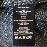 Theory Dart Sleeveless Mini Dress Navy Herring Melange Linen-Blend Size 2 NEW