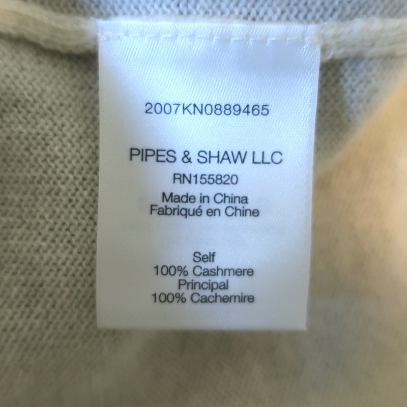 Veronica Beard Albertina Cashmere Baseball Sweater Black &amp; Cream Size Small