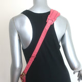 Balenciaga Giant Mini City Bag Rose Hortensia Lambskin Leather Crossbody