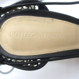 Bottega Veneta Sparkle Stretch Crystal-Embellished Mesh Pumps Black Size 39