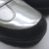 Louis Vuitton Spaceship Laureate Platform Combat Boots Silver Leather Size 38.5