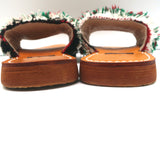 RES IPSA Moroccan Rug Slide Sandals Multicolor Size 10-11 NEW