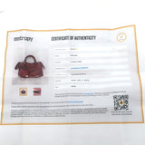 Balenciaga Giant Mini City Bag Rose Hortensia Lambskin Leather Crossbody