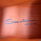 Santoni Slip-On Chukka Boots Taupe Suede Size US 7