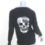 Skull Cashmere Luther Camo Skull Sweater Black Cashmere Size Extra Small