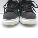 Alexander McQueen Iridescent Oversized Sneakers Purple/Black Size 35.5 D