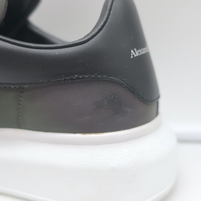 Alexander McQueen Iridescent Oversized Sneakers Purple/Black Size 35.5 D