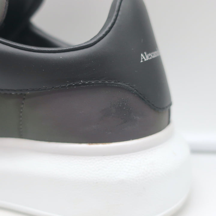 Alexander McQueen Iridescent Oversized Sneakers Purple/Black Size 35.5 D
