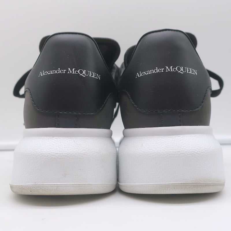 Alexander McQueen Iridescent Oversized Sneakers Purple/Black Size 35.5 D