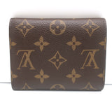 Louis Vuitton Victorine Wallet Brown Monogram Canvas & Rose Ballerine
