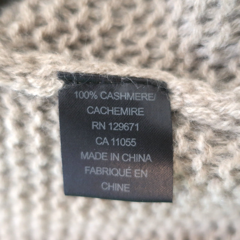 360 Cashmere Bell Sleeve Sweater Beige Cashmere Size Medium