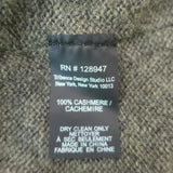 Nili Lotan Cashmere Raglan Sweater Olive Green Size Extra Small