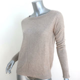Skull Cashmere Skull-Back Sweater Taupe Cashmere Size Extra Small