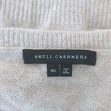 Skull Cashmere Skull-Back Sweater Taupe Cashmere Size Extra Small