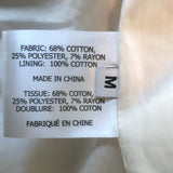 Proenza Schouler White Label Boucle Tweed Hooded Jacket Cream Size Medium