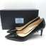 Prada Pumps Black Patent Leather Size 41 Pointed Toe Heels NEW