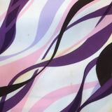 Diane von Furstenberg Collared Dress Apona Printed Stretch Silk Size 10