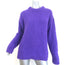 Tibi Airy Alpaca Crewneck Pullover Sweater Purple Size Medium