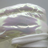 Moncler Insolux Iridescent Down Snow Boots White Size 35.5