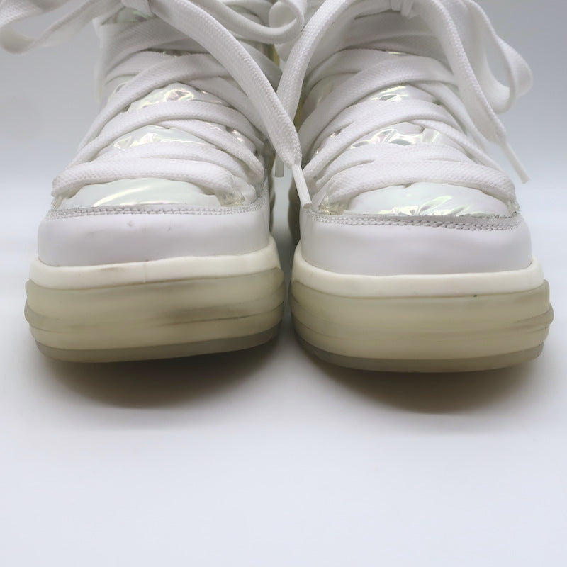 Moncler Insolux Iridescent Down Snow Boots White Size 35.5