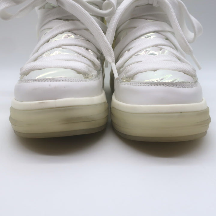 Moncler Insolux Iridescent Down Snow Boots White Size 35.5