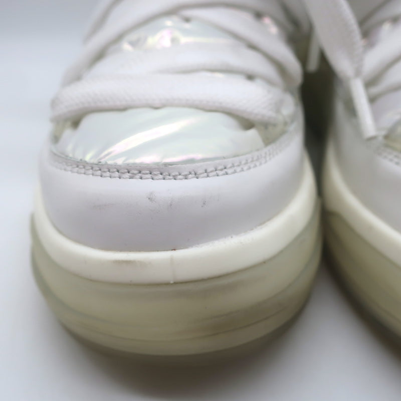 Moncler Insolux Iridescent Down Snow Boots White Size 35.5