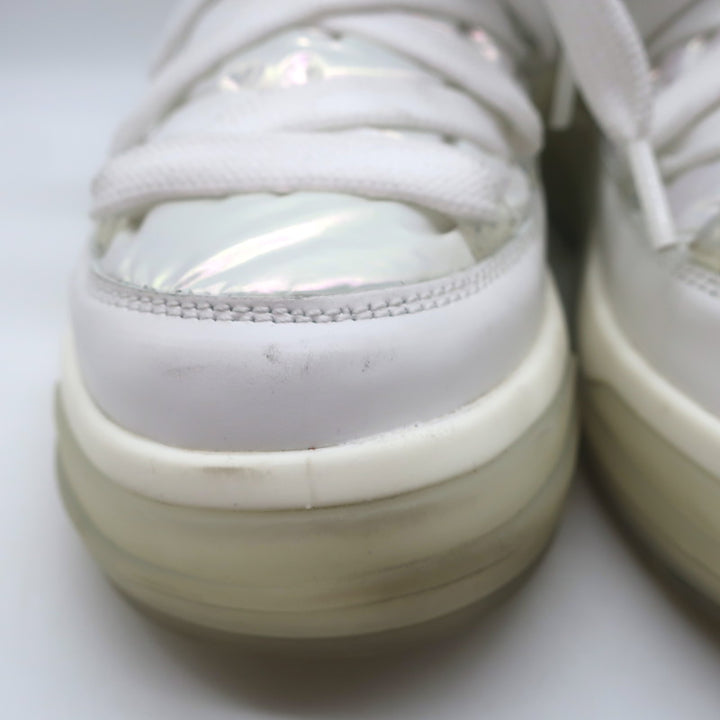 Moncler Insolux Iridescent Down Snow Boots White Size 35.5