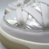 Moncler Insolux Iridescent Down Snow Boots White Size 35.5