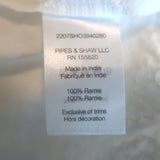 Veronica Beard Amandine white floral-embroidered button-up blouse, pre-owned (new with tags)