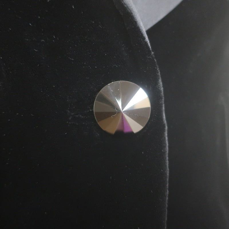 Giorgio Armani Satin-Trimmed Velvet Tuxedo Jacket Black Size 0