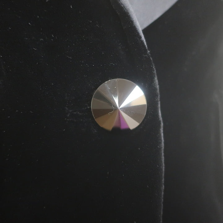 Giorgio Armani Satin-Trimmed Velvet Tuxedo Jacket Black Size 0