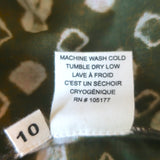 Ulla Johnson Solina Ruffled Yoke Top Jasper Printed Cotton Size 10