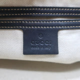 Gucci GG Supreme Large Belt Bag Leather-Trim Beige Canvas Crossbody