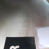 Golden Goose Superstar Sneakers with Leopard Heel Tab White Leather Size 39