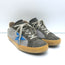 Golden Goose Superstar Low Top Sneakers Gray Canvas & Suede Size 37